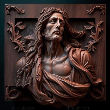 3D model st jesus (STL)